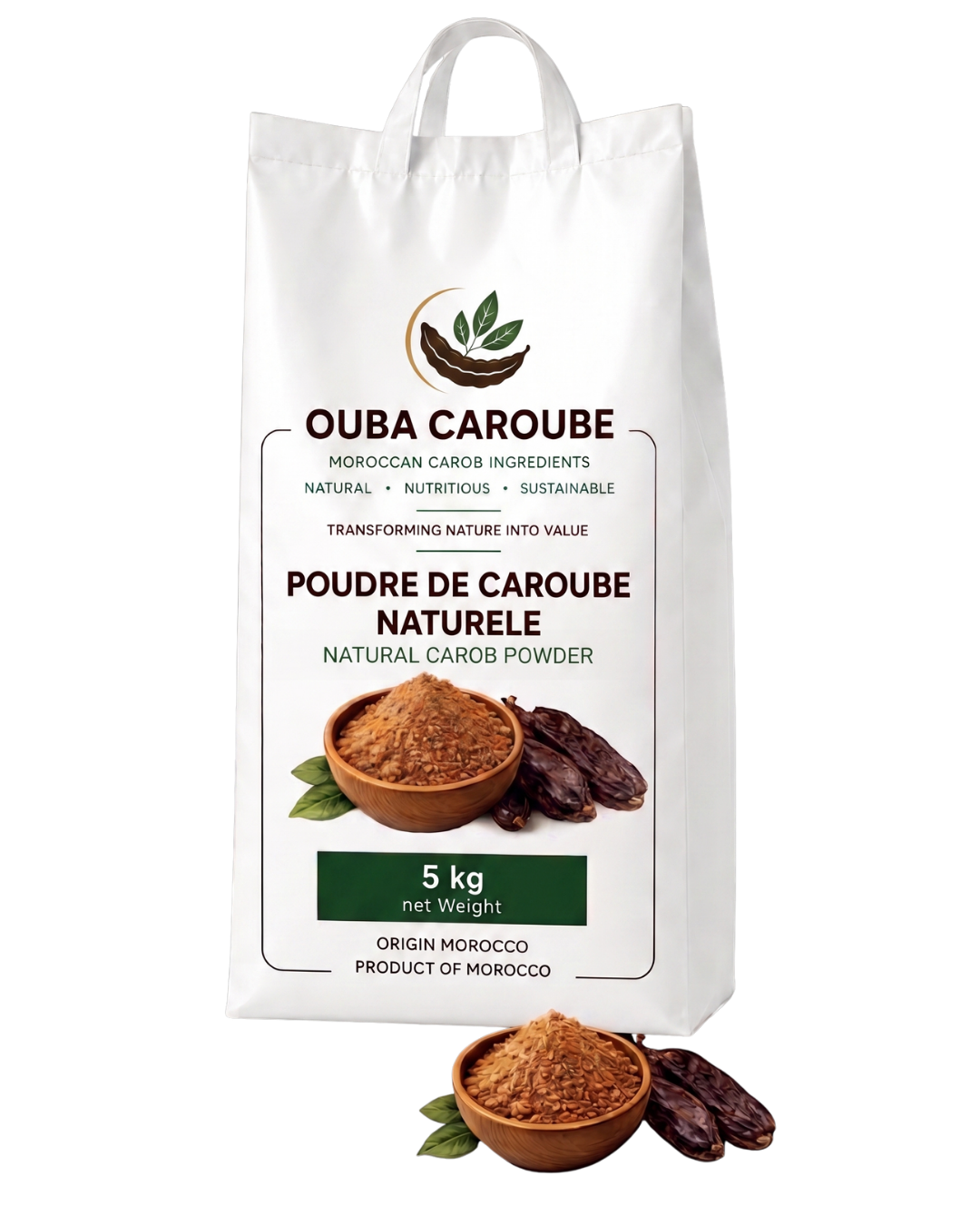 Natural Carob Powder — 5 kg